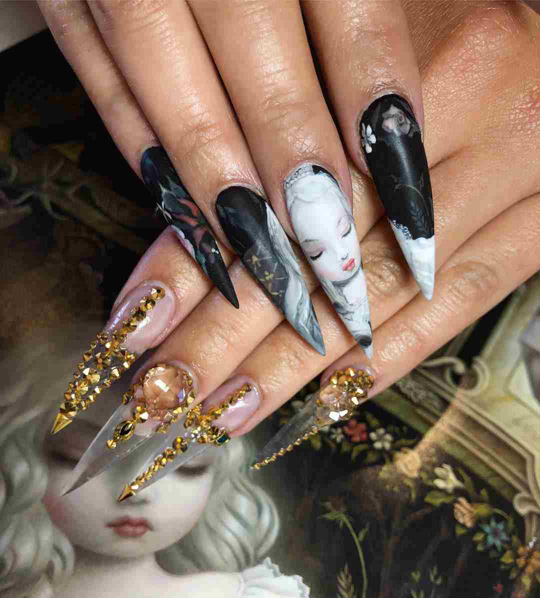 17 Amazing and Popular Nails Design for Young Lady 2