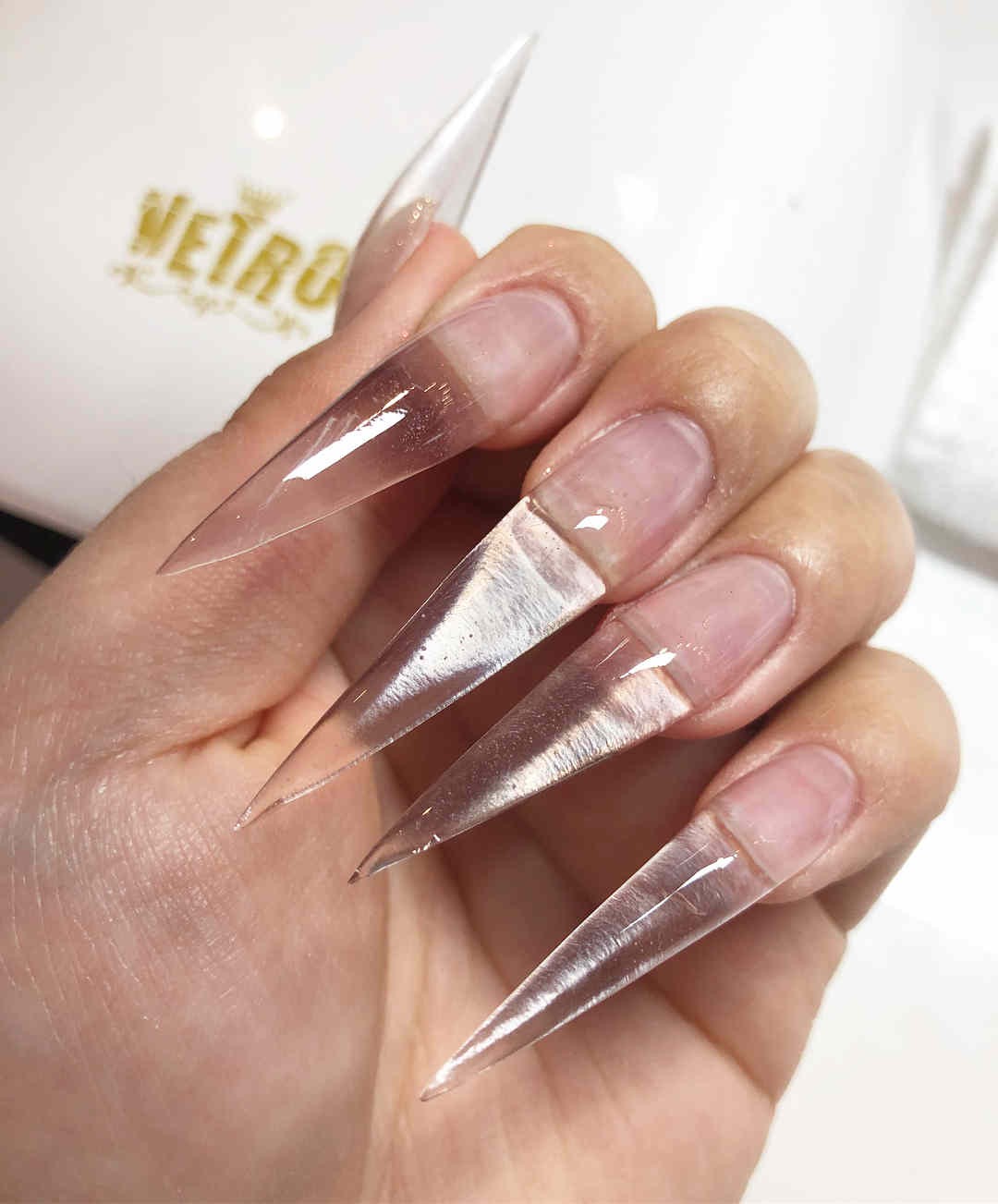 51 Cool and Creative Stiletto Nail Art Designs for Women and Girls 5