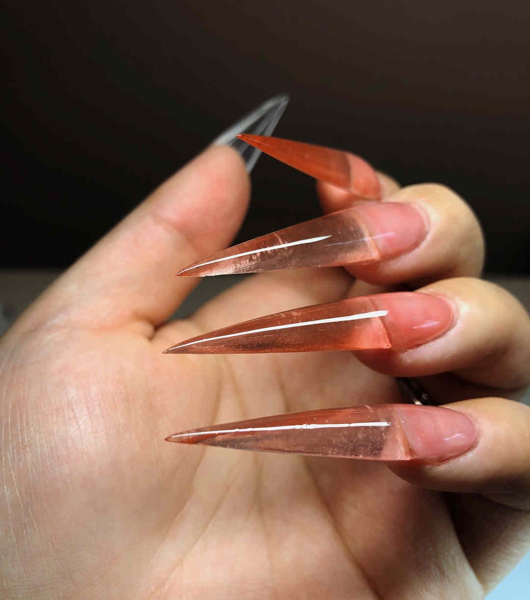 51 Cool and Creative Stiletto Nail Art Designs for Women and Girls 8