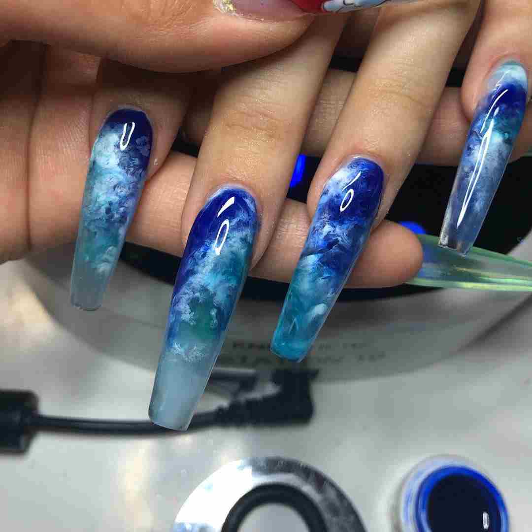 7 Thermochromic Ink and Mix Color Nails Art Designs 6