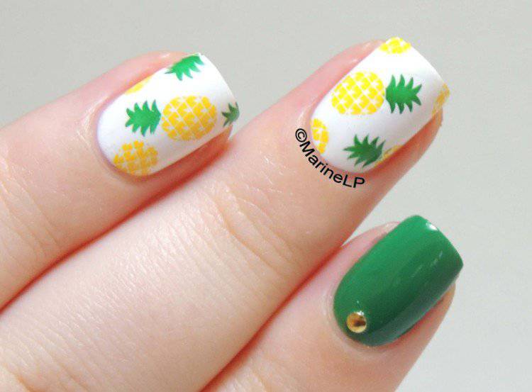 51 Creative and Colorful Nail Art Design for 2018 2