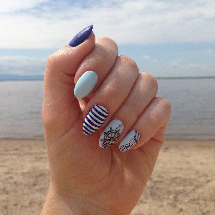 51 Creative and Colorful Nail Art Design for 2018 7