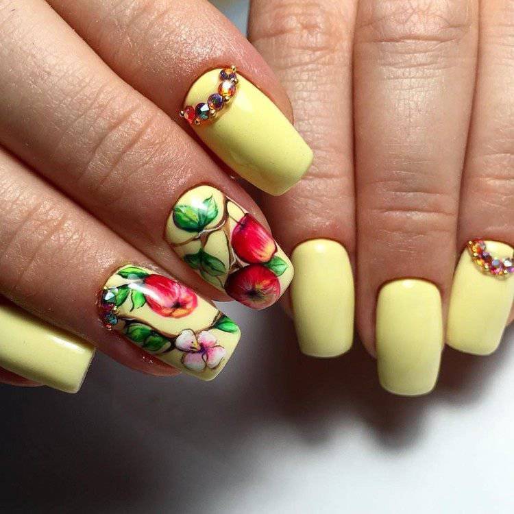 51 Creative and Colorful Nail Art Design for 2018 29