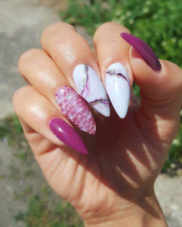 51 Creative and Colorful Nail Art Design for 2018 32