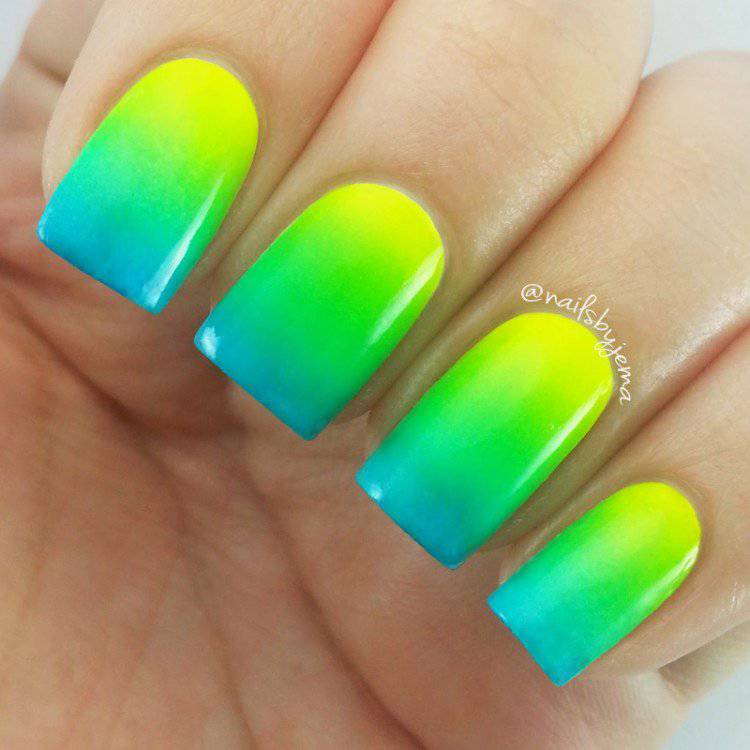 51 Creative and Colorful Nail Art Design for 2018 40