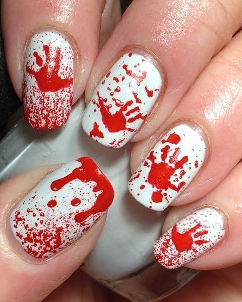 30 Cool and Easy Halloween nail art designs for Women img 20