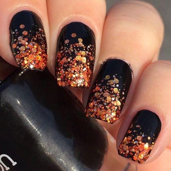 80 Incredible Black Nail Art Designs for Women and Girls img 35