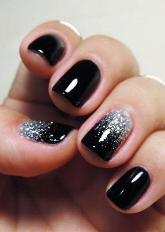 80 Incredible Black Nail Art Designs for Women and Girls img 42