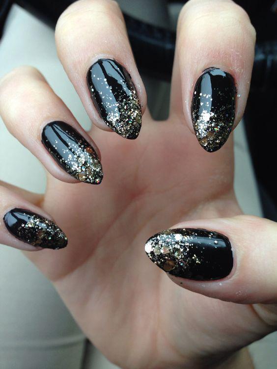 80 Incredible Black Nail Art Designs for Women and Girls img 69