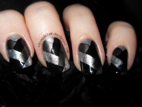 80 Incredible Black Nail Art Designs for Women and Girls img 72