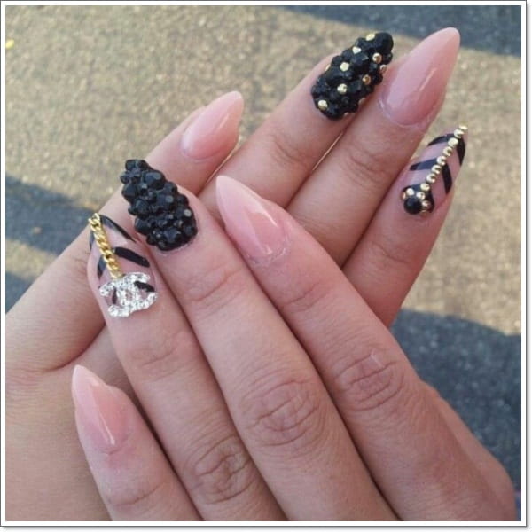 60+ Cool Stiletto Nails Designs To Try img 51