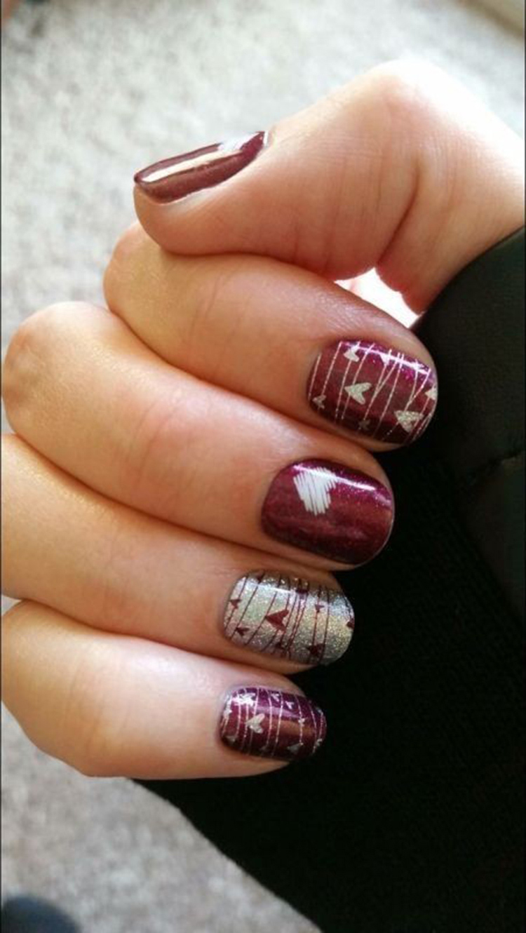 65 Ideas of Beautiful Valentine's Day Nail Designs img 01