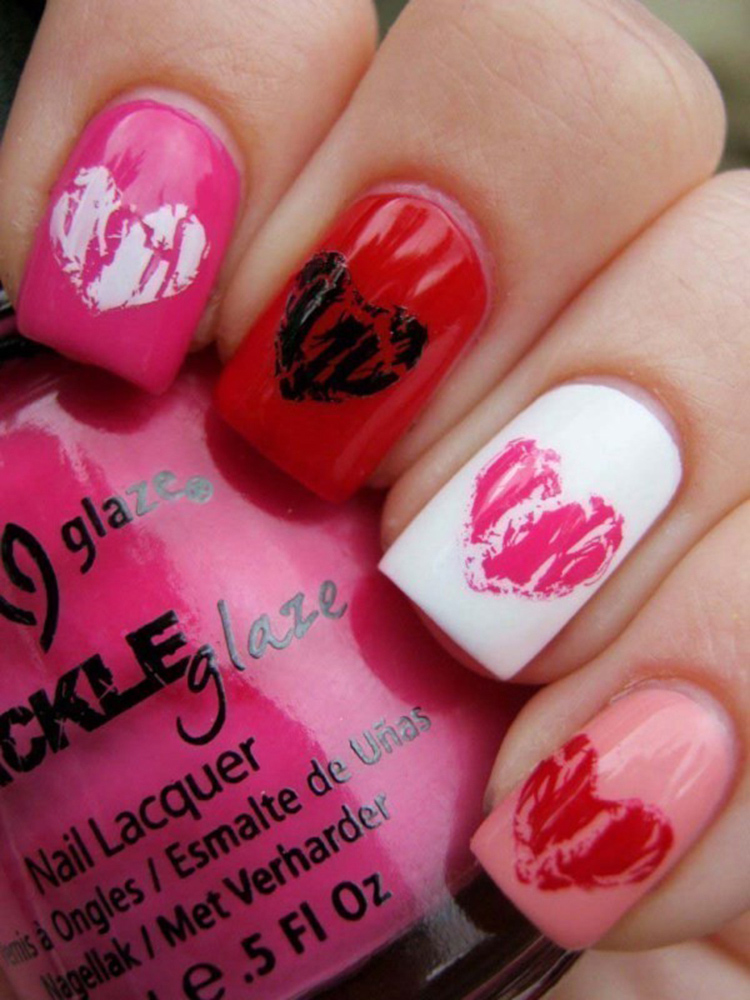 65 Ideas of Beautiful Valentine's Day Nail Designs img 06