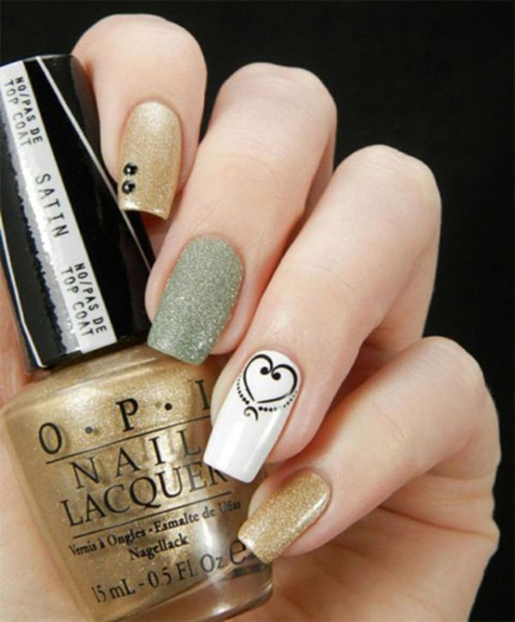 65 Ideas of Beautiful Valentine's Day Nail Designs img 10