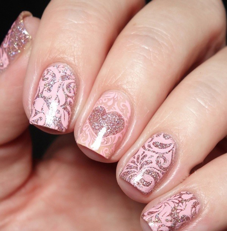 65 Ideas of Beautiful Valentine's Day Nail Designs img 11