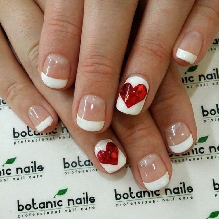 65 Ideas of Beautiful Valentine's Day Nail Designs img 24