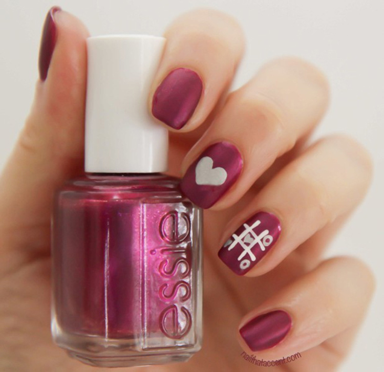 65 Ideas of Beautiful Valentine's Day Nail Designs img 25