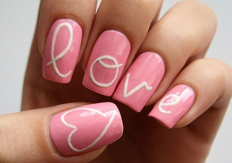 65 Ideas of Beautiful Valentine's Day Nail Designs img 28