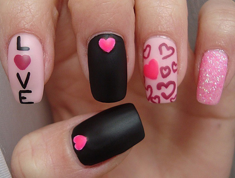 65 Ideas of Beautiful Valentine's Day Nail Designs img 31