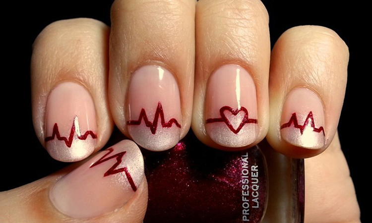 65 Ideas of Beautiful Valentine's Day Nail Designs img 35