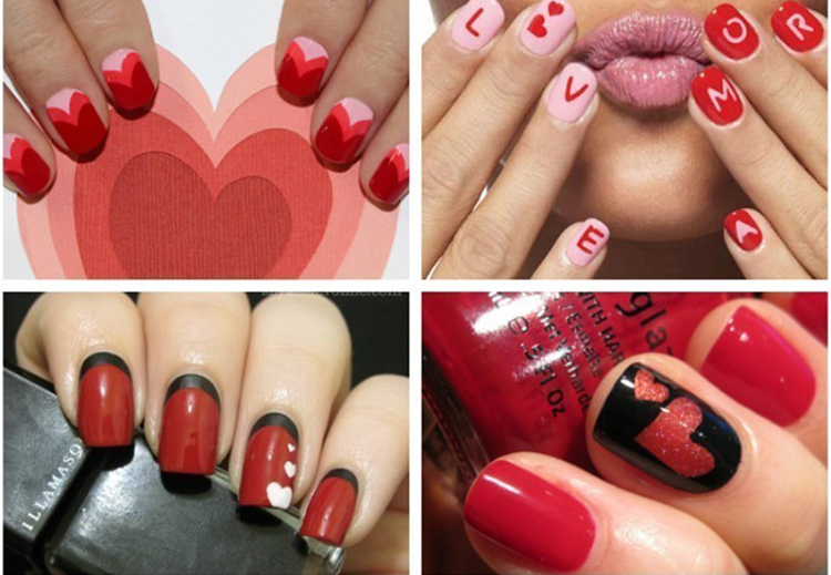 65 Ideas of Beautiful Valentine's Day Nail Designs img 42