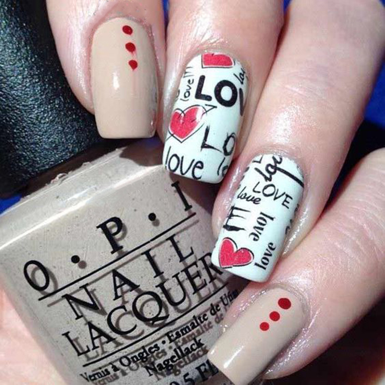 65 Ideas of Beautiful Valentine's Day Nail Designs img 45