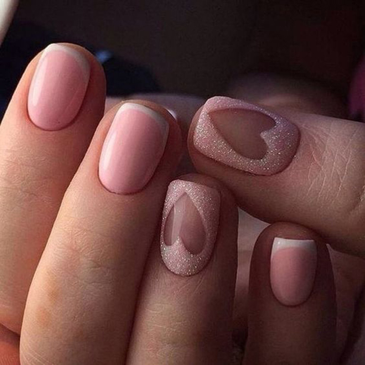 65 Ideas of Beautiful Valentine's Day Nail Designs img 49