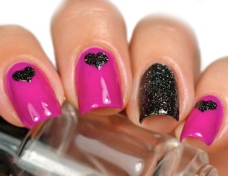 65 Ideas of Beautiful Valentine's Day Nail Designs img 60