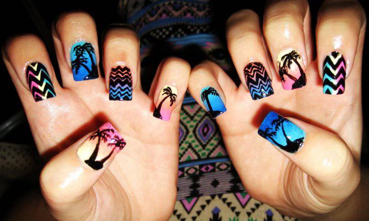 nail designs for short nails 2019 img 12