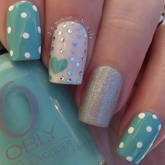 100+ Must Try Nail Designs For Short Nails 2019 Summer images 15