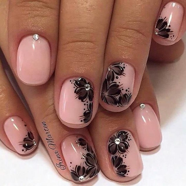 100+ Must Try Nail Designs For Short Nails 2019 Summer images 34