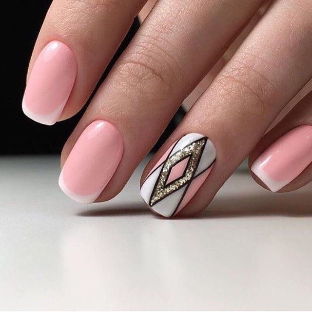 100+ Must Try Nail Designs For Short Nails 2019 Summer images 37