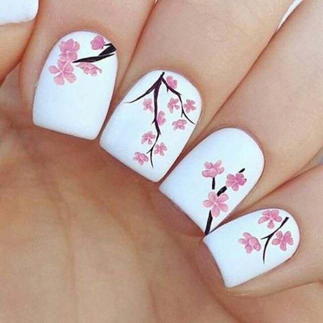 100+ Must Try Nail Designs For Short Nails 2019 Summer images 40