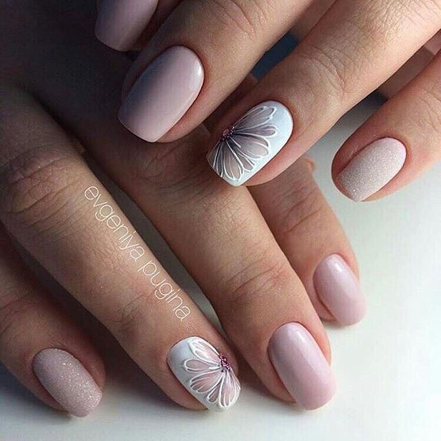 100+ Must Try Nail Designs For Short Nails 2019 Summer images 42