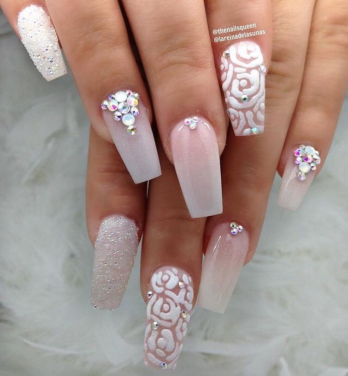 100+ Must Try Nail Designs For Short Nails 2019 Summer images 47