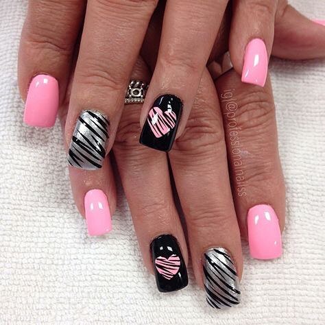 100+ Must Try Nail Designs For Short Nails 2019 Summer images 68