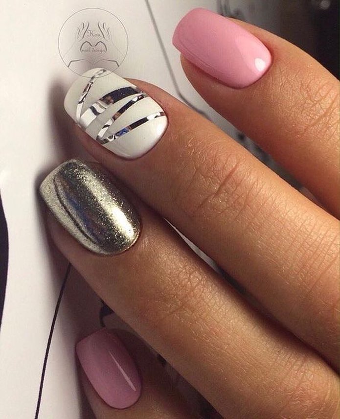 100+ Must Try Nail Designs For Short Nails 2019 Summer images 75