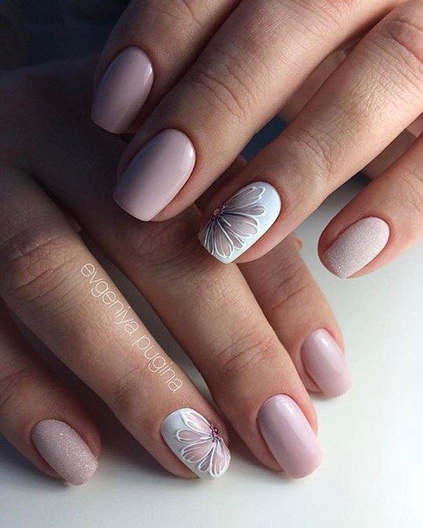 100+ Must Try Nail Designs For Short Nails 2019 Summer images 79