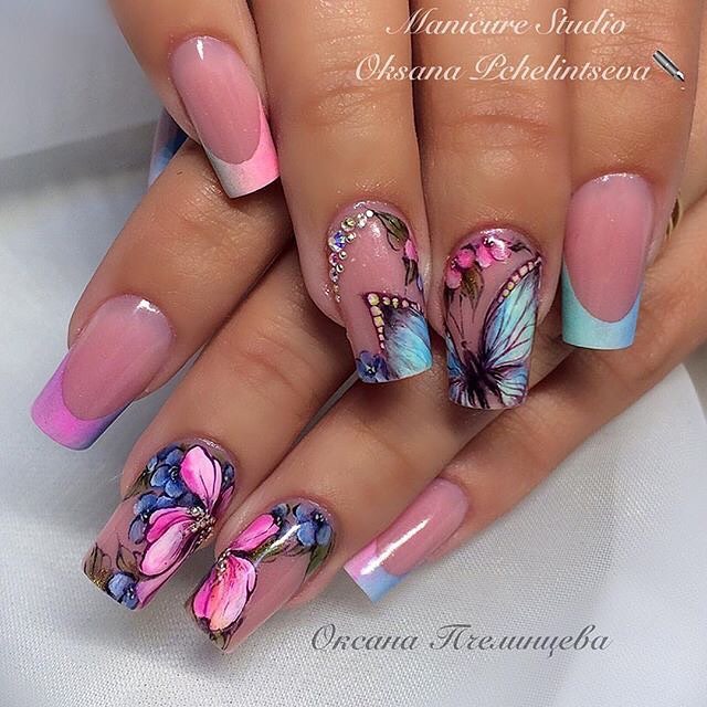 100+ Must Try Nail Designs For Short Nails 2019 Summer images 99