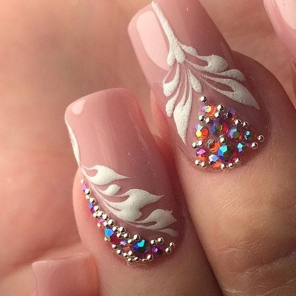 100+ Bright Summer Nail Designs 2019 images 32