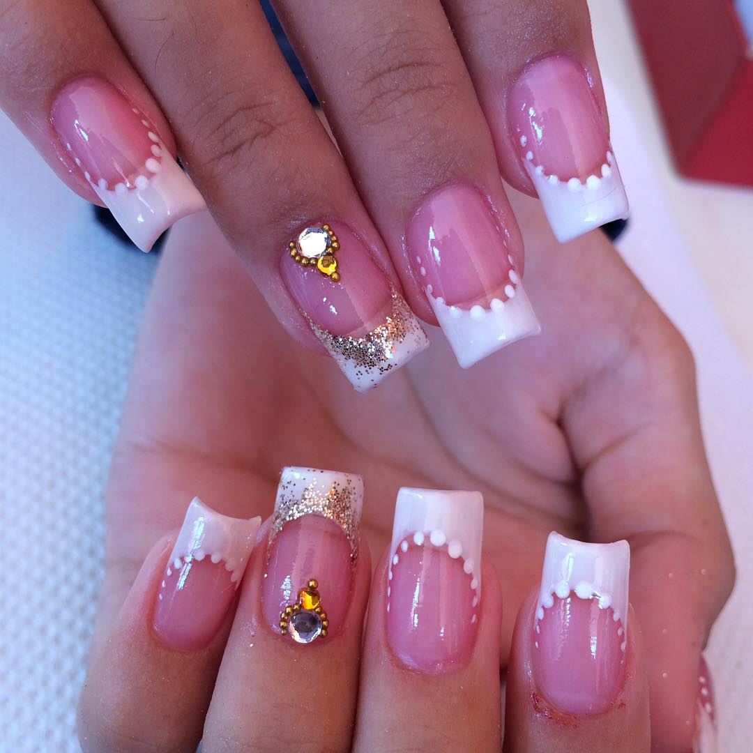 100+ Bright Summer Nail Designs 2019 images 37