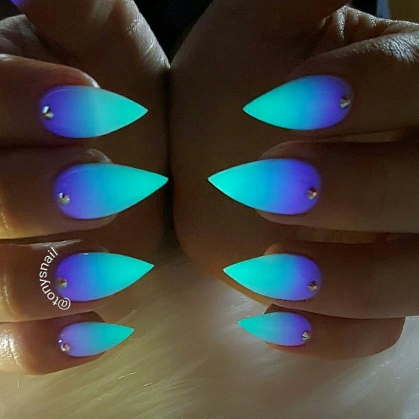 110+ Nail Art Designs and Ideas 2019 images 107