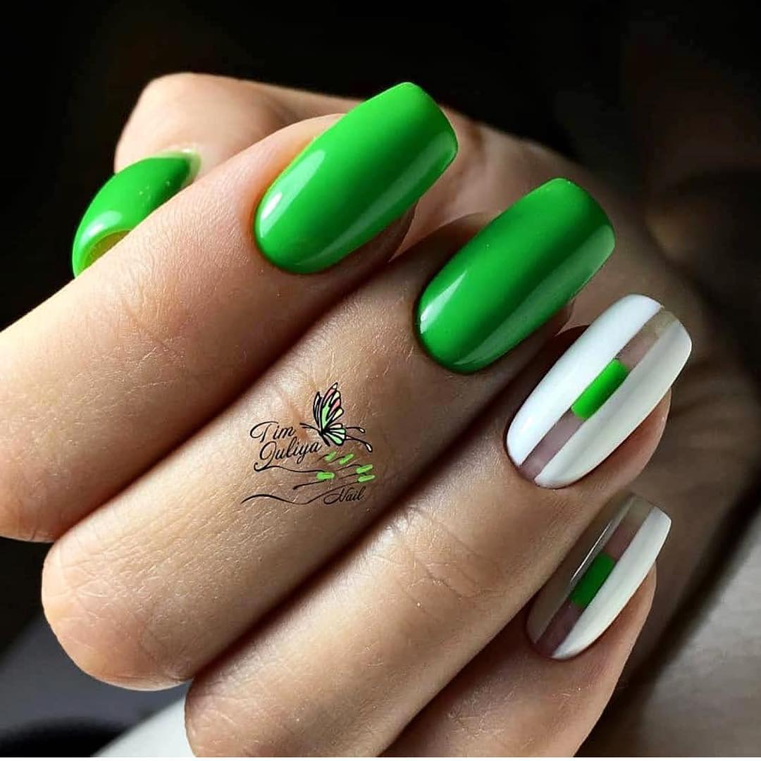 110+ Nail Art Designs and Ideas 2019 images 28