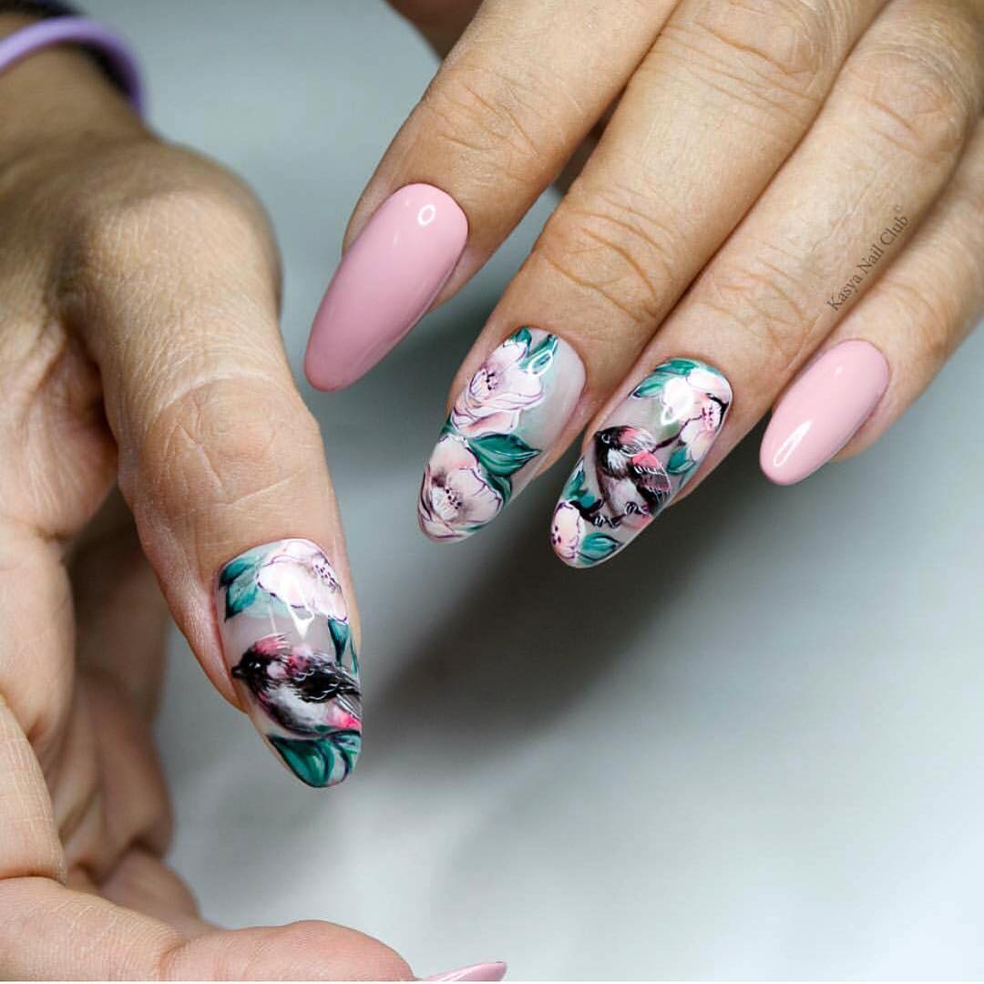 110+ Nail Art Designs and Ideas 2019 images 38