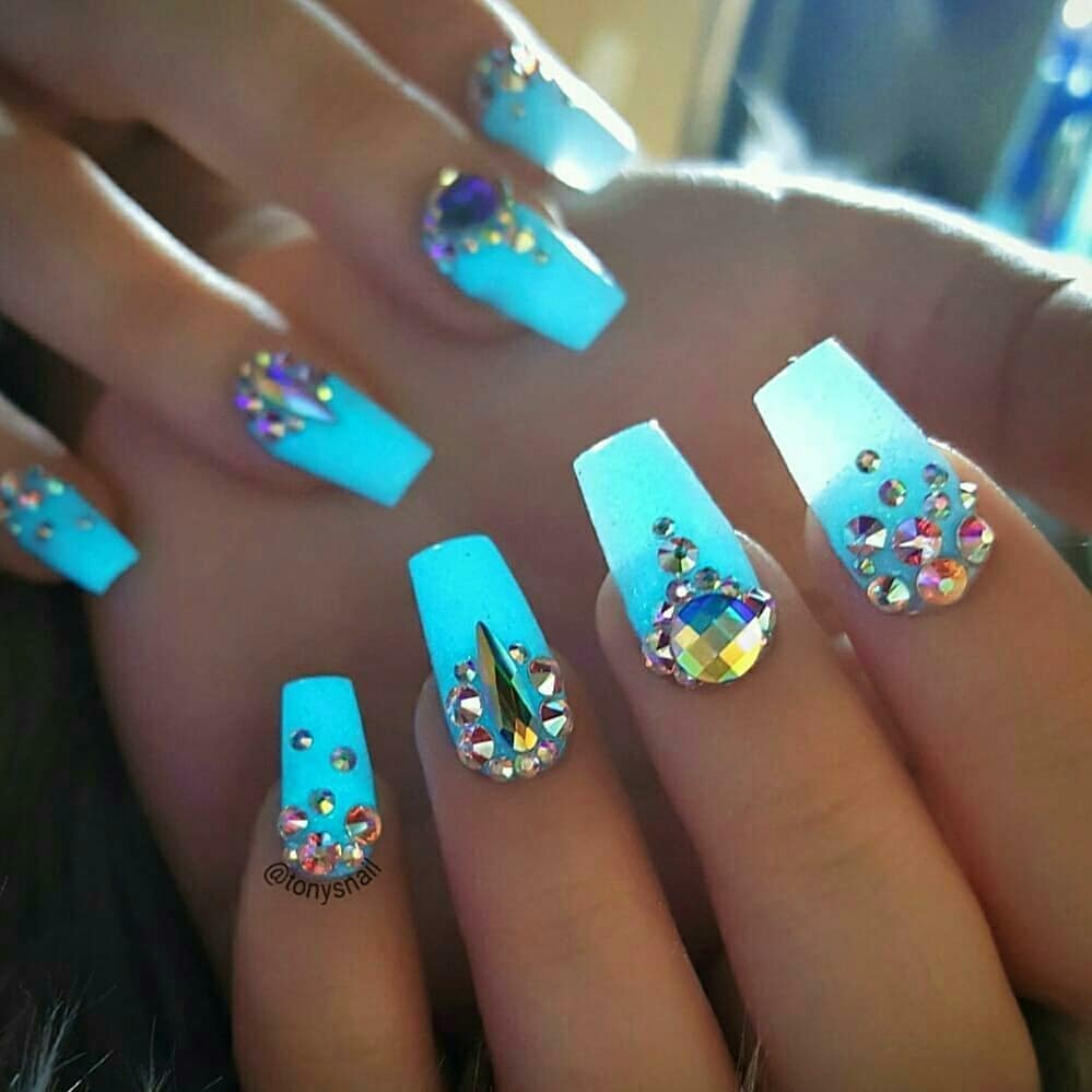 110+ Nail Art Designs and Ideas 2019 images 68