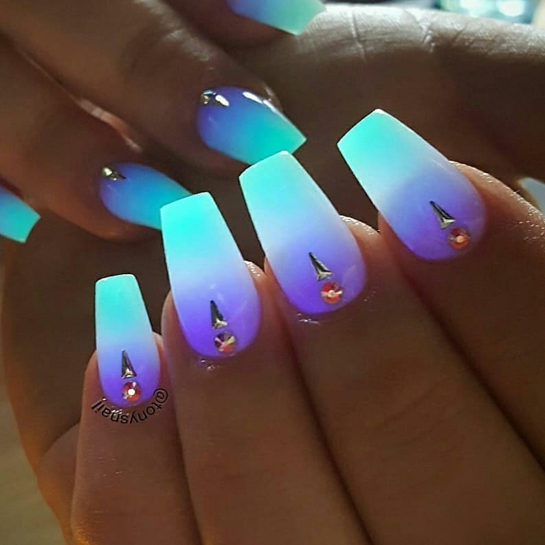 110+ Nail Art Designs and Ideas 2019 images 74