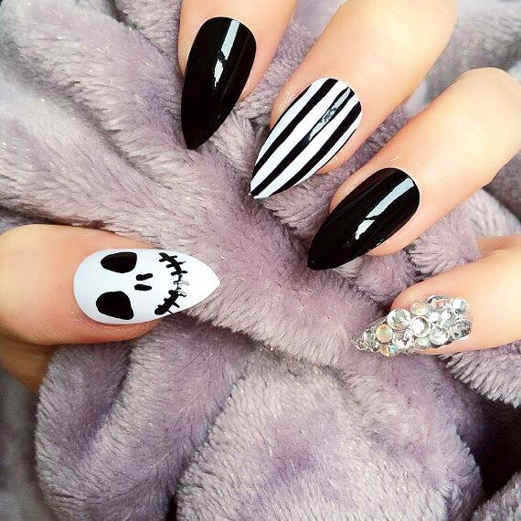 110+ Nail Art Designs and Ideas 2019 images 76