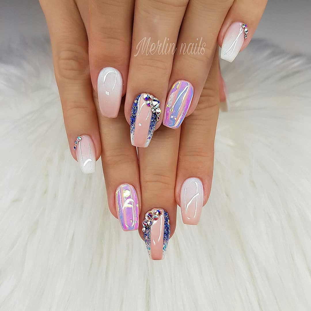 110+ Nail Art Designs and Ideas 2019 images 78