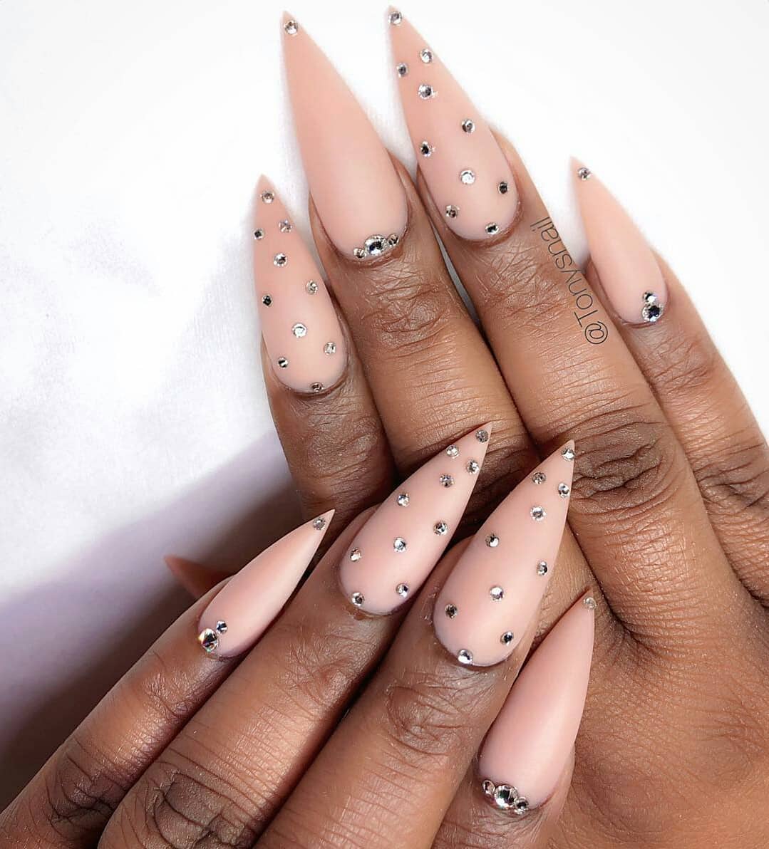 110+ Nail Art Designs and Ideas 2019 images 79