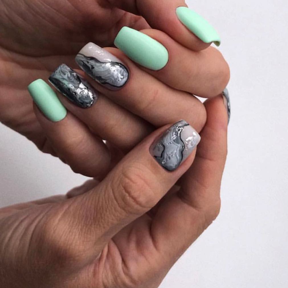 110+ Nail Art Designs and Ideas 2019 images 80